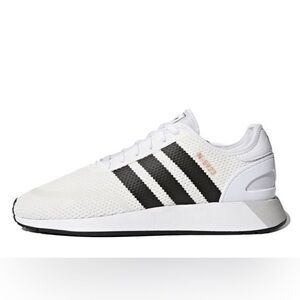 Adidas Men's White and Black N-5923 Sneakers